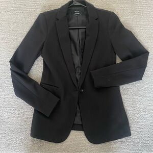 RW & Co Women Black Blazer